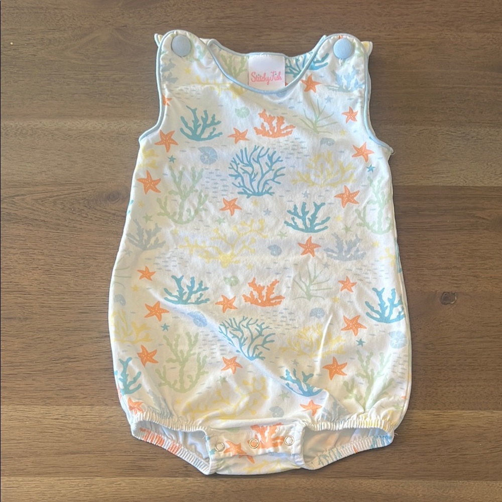 Stitchy Fish Coral Reef Bubble | 18 Months